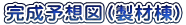 完成予想図(製材棟)